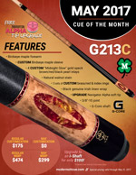 May Cue of the Month